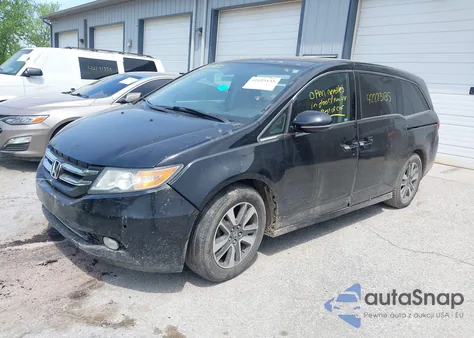 2014 Honda Odyssey Touring/Touring Elite из США, поврежденный, VIN 5FNRL5H96EB099706